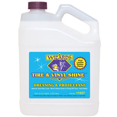 Wizards 11057 Tire and Vinyl Shine Dressing and Protectant - 1 Gallon