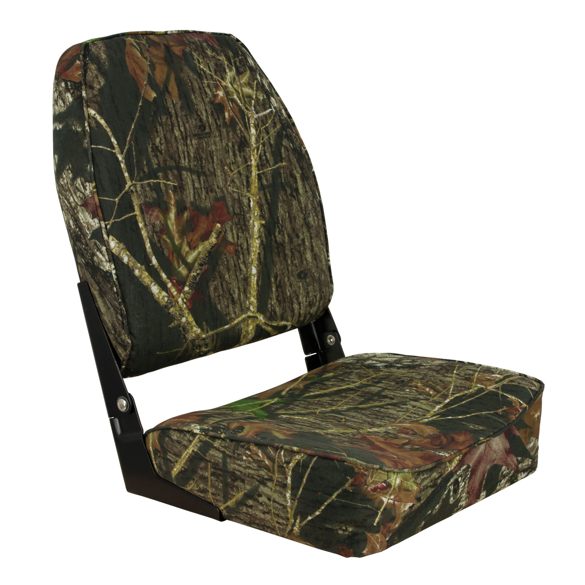 Springfield 1040646 High Back Folding Seat - Mossy Oak Break-Up