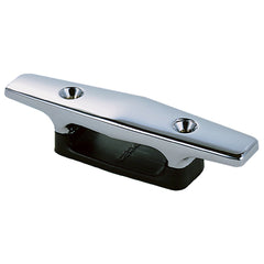 Perko 1306DP1CHR Chrome-Plated Open Base Cleat with Black Polymer Base - 4.5" Length
