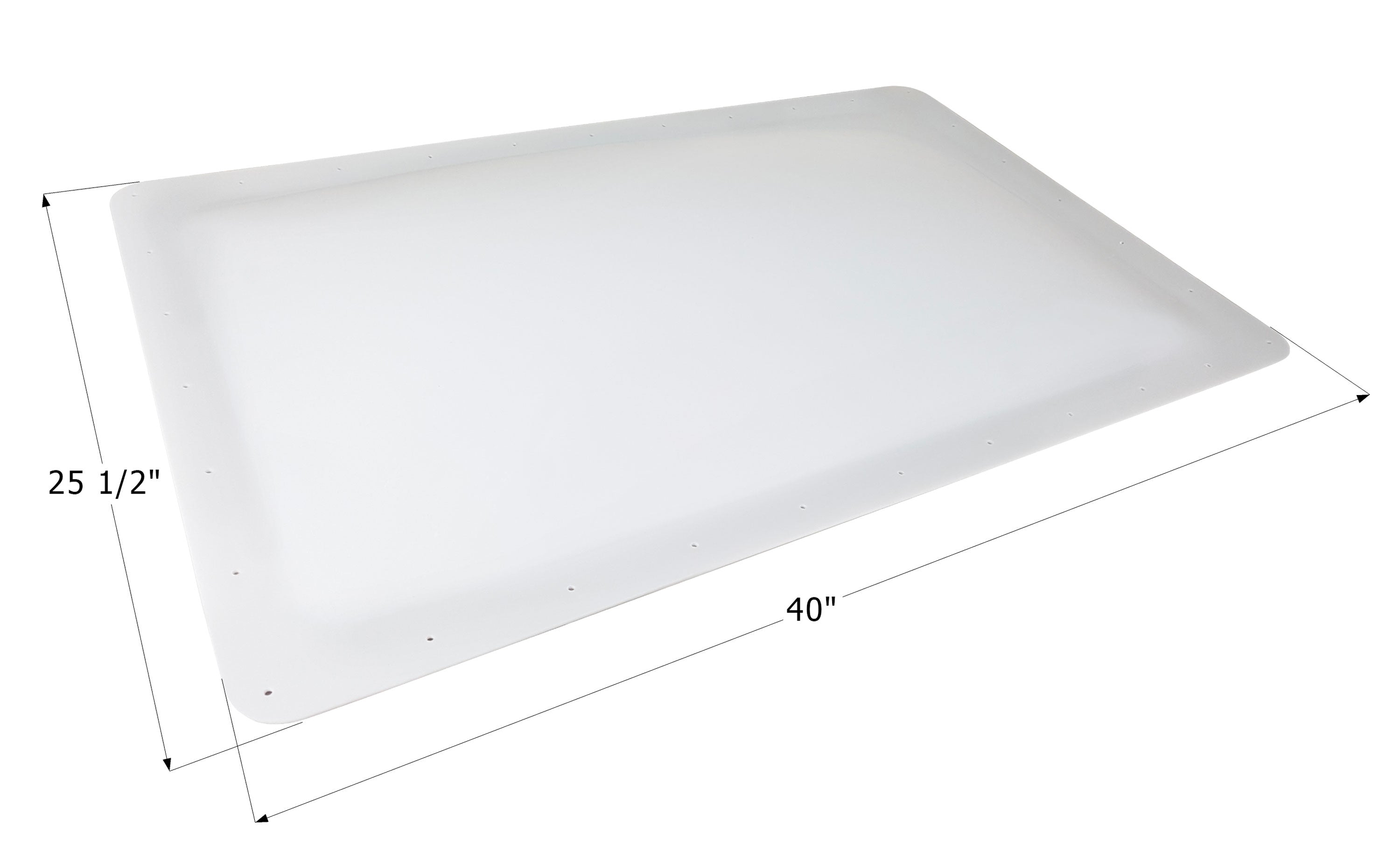Icon 14106 RV Skylight SL2236 - 36" x 21.5" x 4", White