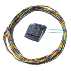 Bennett Marine ES2000A Euro-Style Rocker Switch - Bridge Control with 20' Wire Harness 6BT-50030-17-00