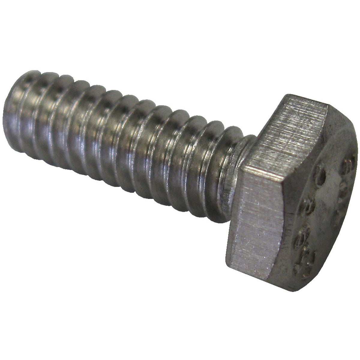 Handi-Man Marine B-855AFT Full-Threaded Stainless Steel Hex Head Cap Screws Bulk, 50 Per Box - #5/16-18 x 3-1/2"