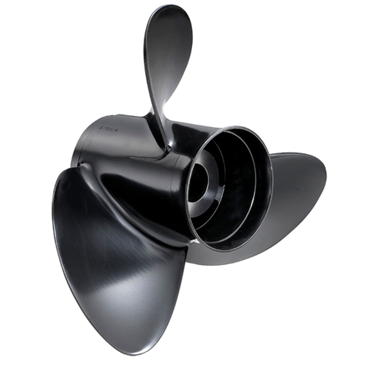Solas 9411-135-14 Rubex 3 Aluminum 3-Blade Propeller - RH, 13.5" Diameter x 14" Pitch