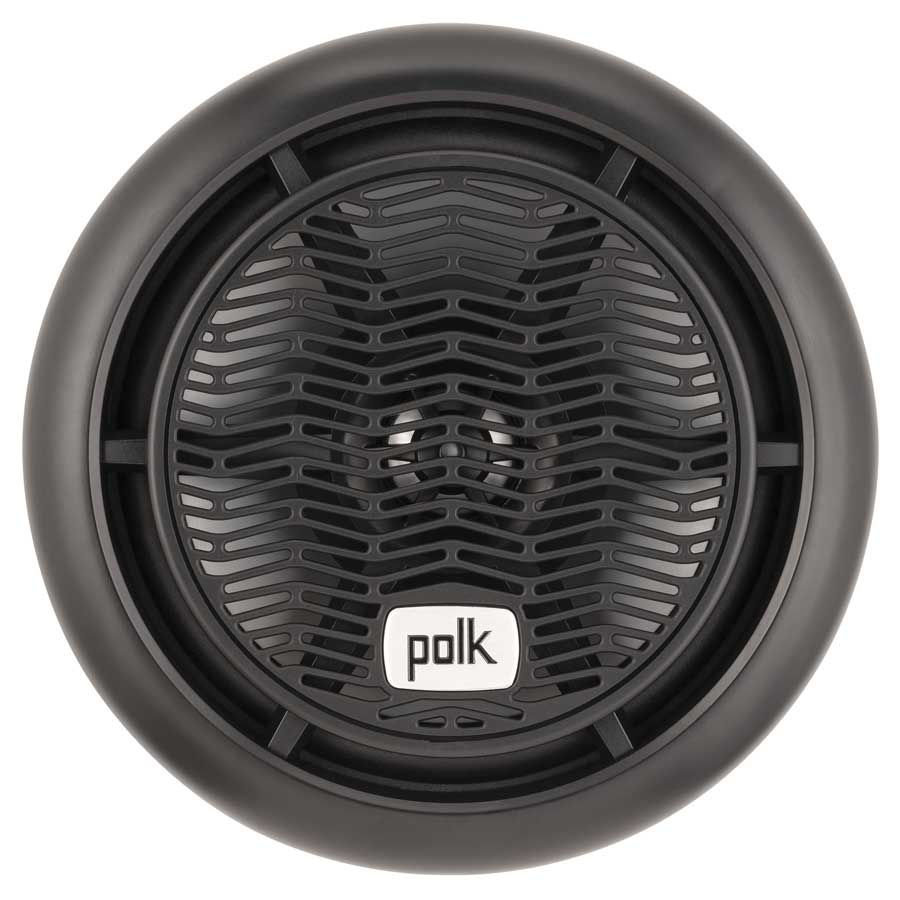 Polk UMS66BR Ultramarine Coaxial Speaker - 6.6", Black