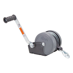 Dutton-Lainson DLX1900 Trailer Winch With Strap - 9.5" Handle, 1900 lb.