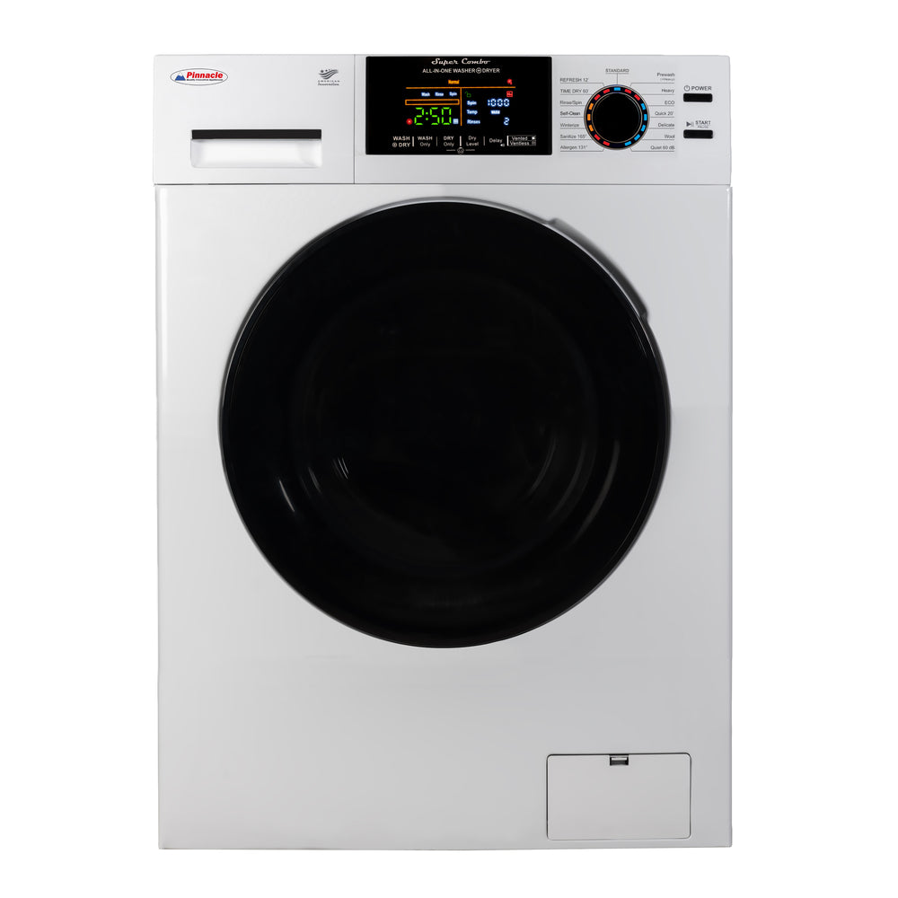 Pinnacle 21-5500W Super Combo Washer-Dryer - 18 lbs., White