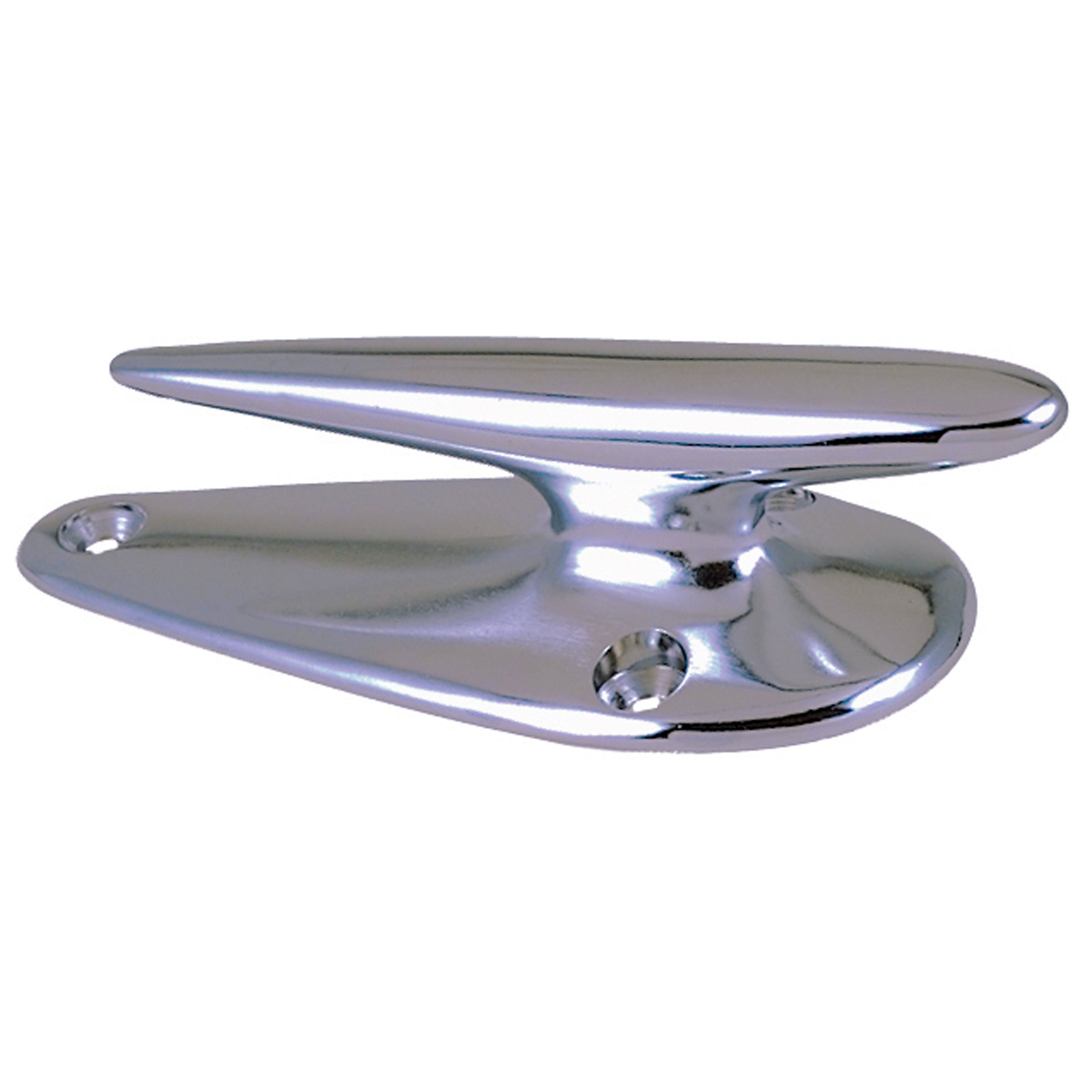 Perko 0566DP4CHR Streamline Closed Base Cleat - 4.5"