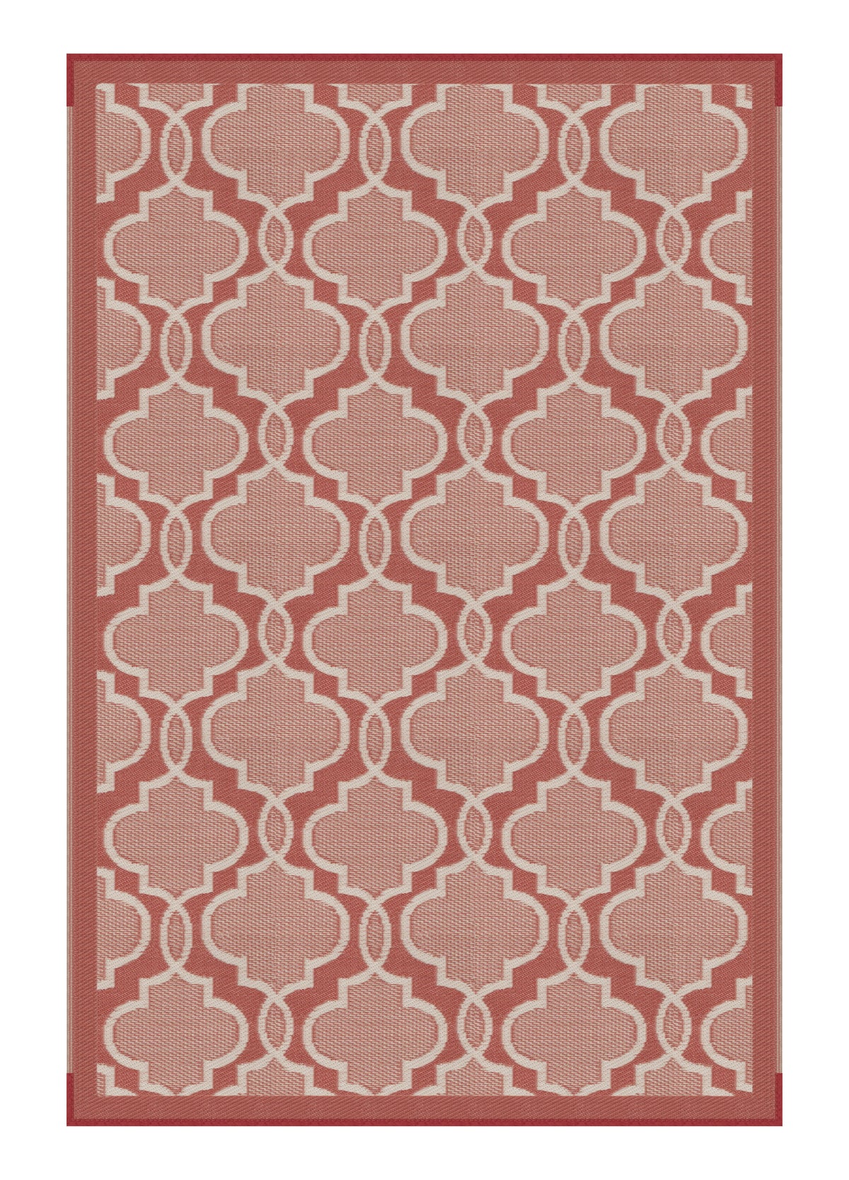 Lippert 2021028008 All Weather Patio Mat - 6' x 9', Terracotta