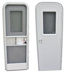 AP Products 015-2014742 RV Entrance Door Window Frame - White