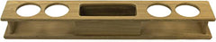 Whitecap 60218 Teak Glass Holder with Tray
