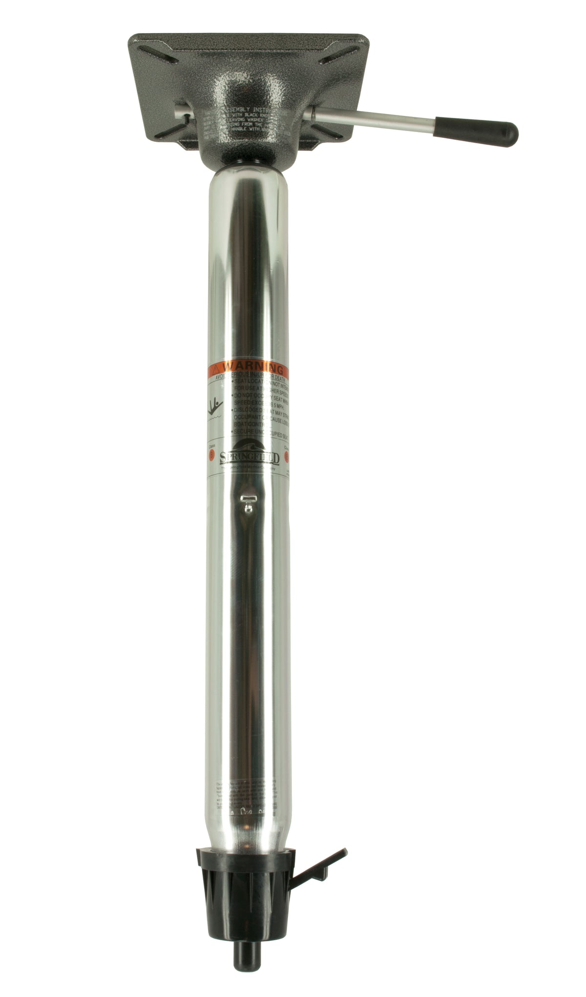 Springfield 1602016 2-3/8" Power-Rise Stand-Up Pedestal for Taper-Lock Base - 22.5" to 29.5" Height