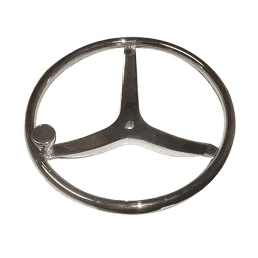 Uflex V46 Stainless Steel Steering Wheel with Speed Knob - 13.5"