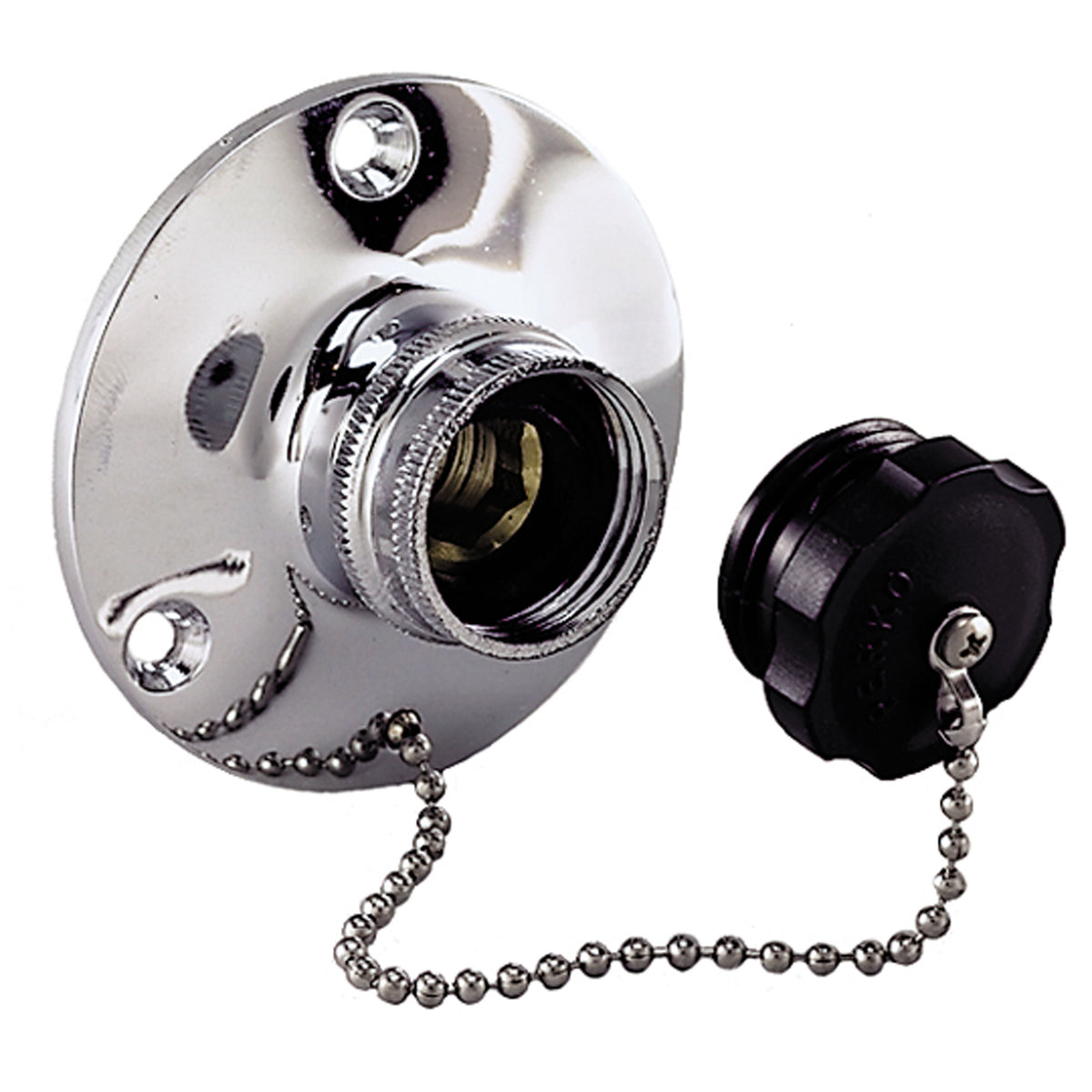 Perko 0499DP099A Spare Plug with Chain - 1/2" Pipe Size
