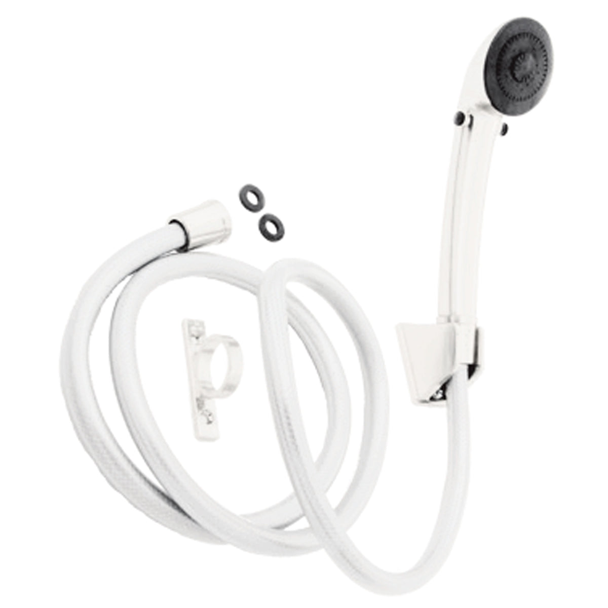 Empire Brass CRD-U-APS60W RV Vinyl All Purpose Shower Kit with 60" Hose - White