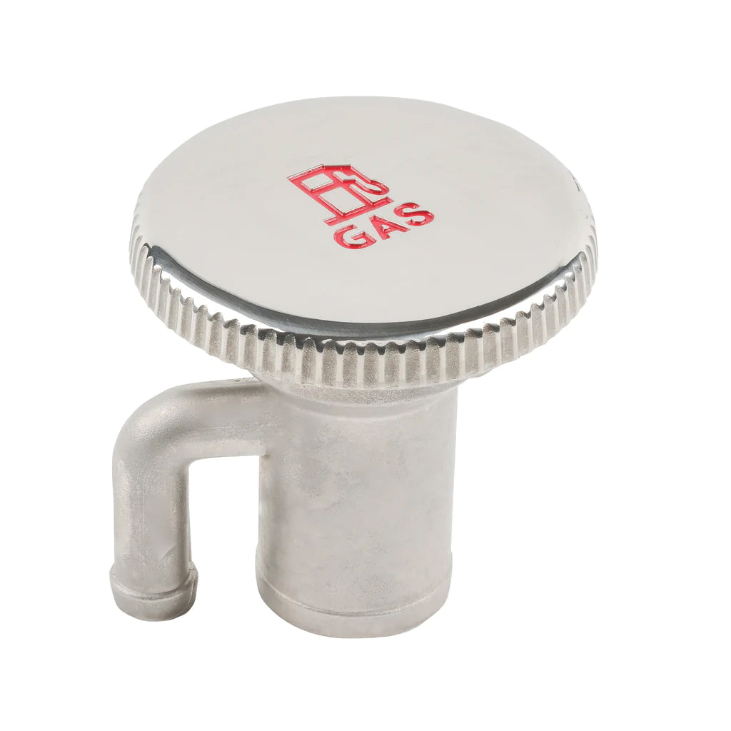 Whitecap 6423C 90Â° Pressurized System Deck Fill - Gas