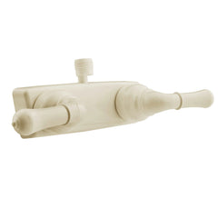 Dura Faucet Non-Metallic Classical RV Shower Faucet - Bisque Parchment
