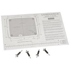 Lowrance 000-10028-001 Flush-Mount Kit for 5" Elite/Mark Series Displays