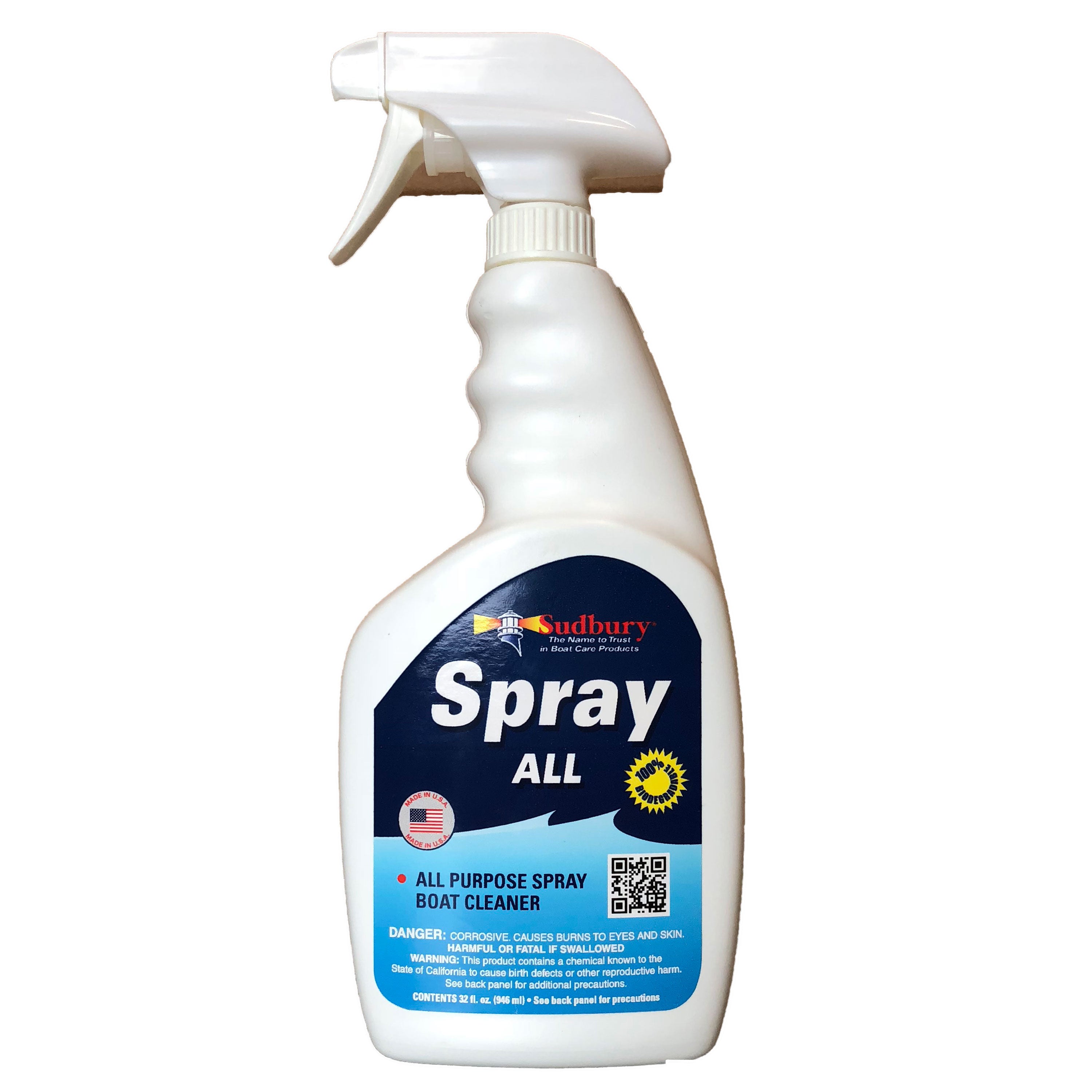 Sudbury 845Q Spray All and Black Streak Remover - 32 oz.