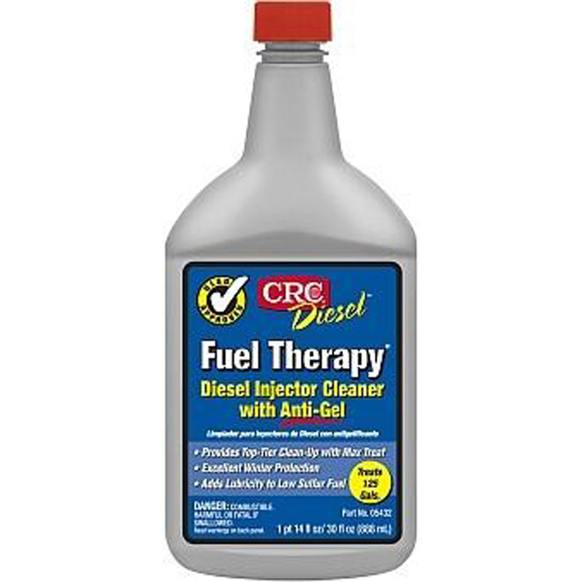 CRC 05432 Fuel Therapy Diesel Injector Cleaner with Anti-Gel - 30 oz.