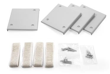 Camco 42218 Slideout Corner Plates Gray