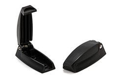Camco 44160 Catch Baggage Door Black Pair