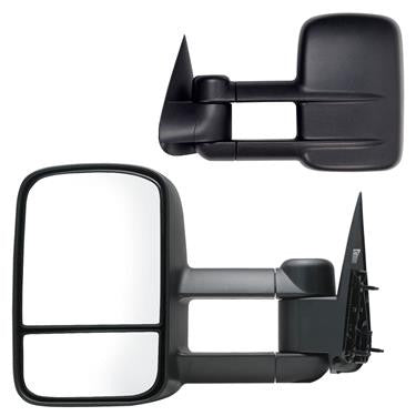 K-Source 62073-74G Extendable/Foldaway Dual Lens Towing Mirror for Cadillac - Pair