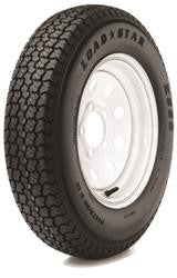 Americana Tire and Wheel 3S450 Economy Bias Tire and Wheel ST205/75D14 C/5-Hole - Galvanized Spoke Rim