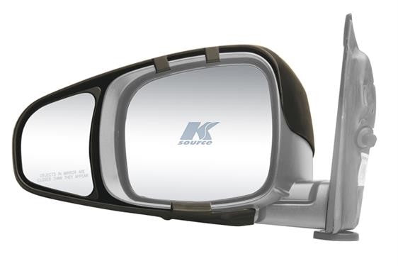 Fit System 80720 Snap & Zap Towing Mirror for Select Chrysler, Dodge, RAM, and Volkswagen Vans - Pair