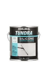 Kool Seal KS0064900-16 Tundra Silicone Rubberized Roof Coating - 1 Gallon, White