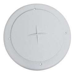Valterra A10-3354VP Rotating/Dampered Heating and A/C Register - 4" ID x 7" OD, White