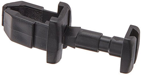 Norcold 639625 Refrigerator Door Panel - Lower, Black Acrylic, Fits N14 Models