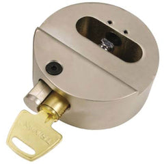 Trimax THPXL Universal Hockey Puck Internal Shackle Door Lock (Re-Keyable) - Single Pack