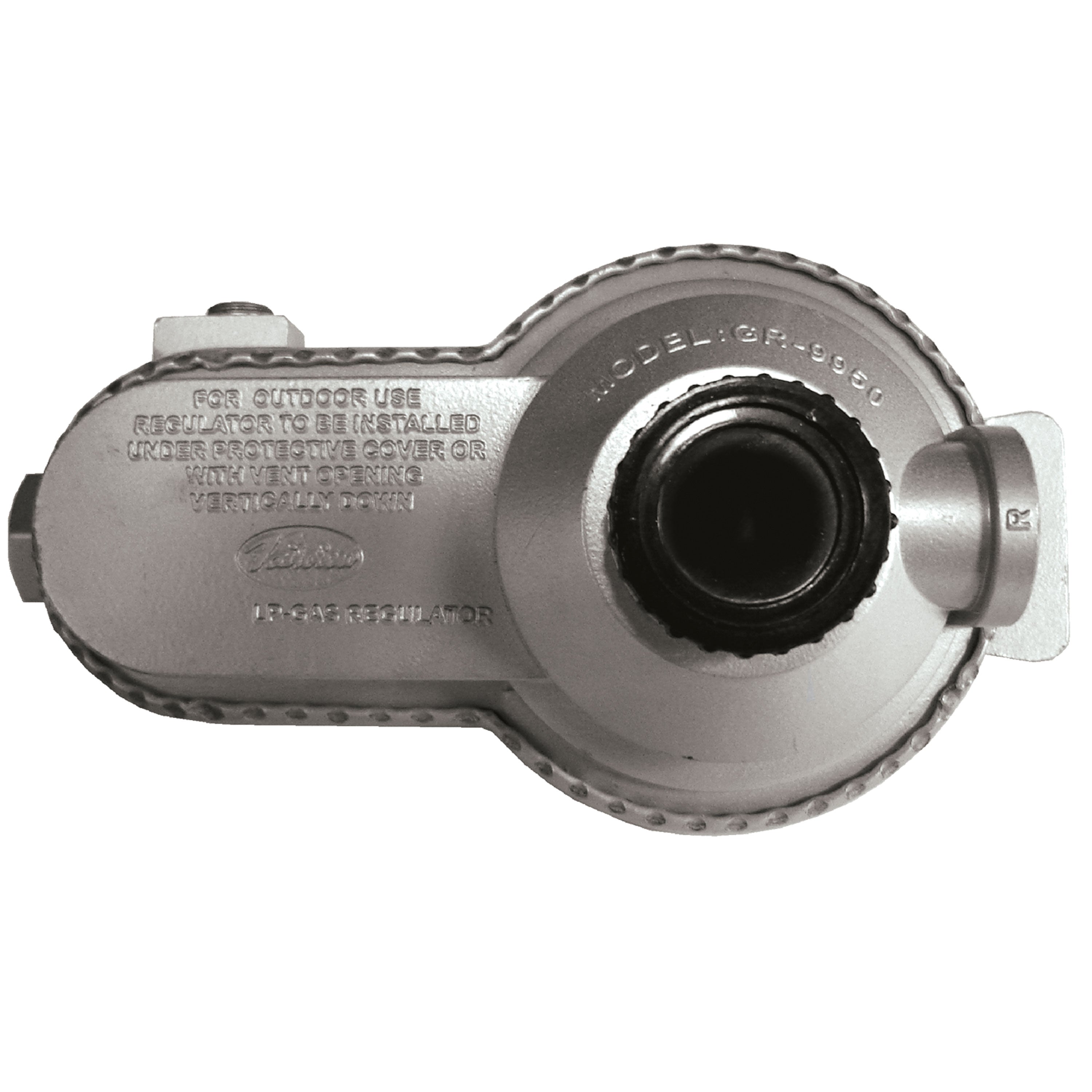 JR Products 07-30365 Low Pressure Two-Stage LP Gas Regulator - Fairview Style