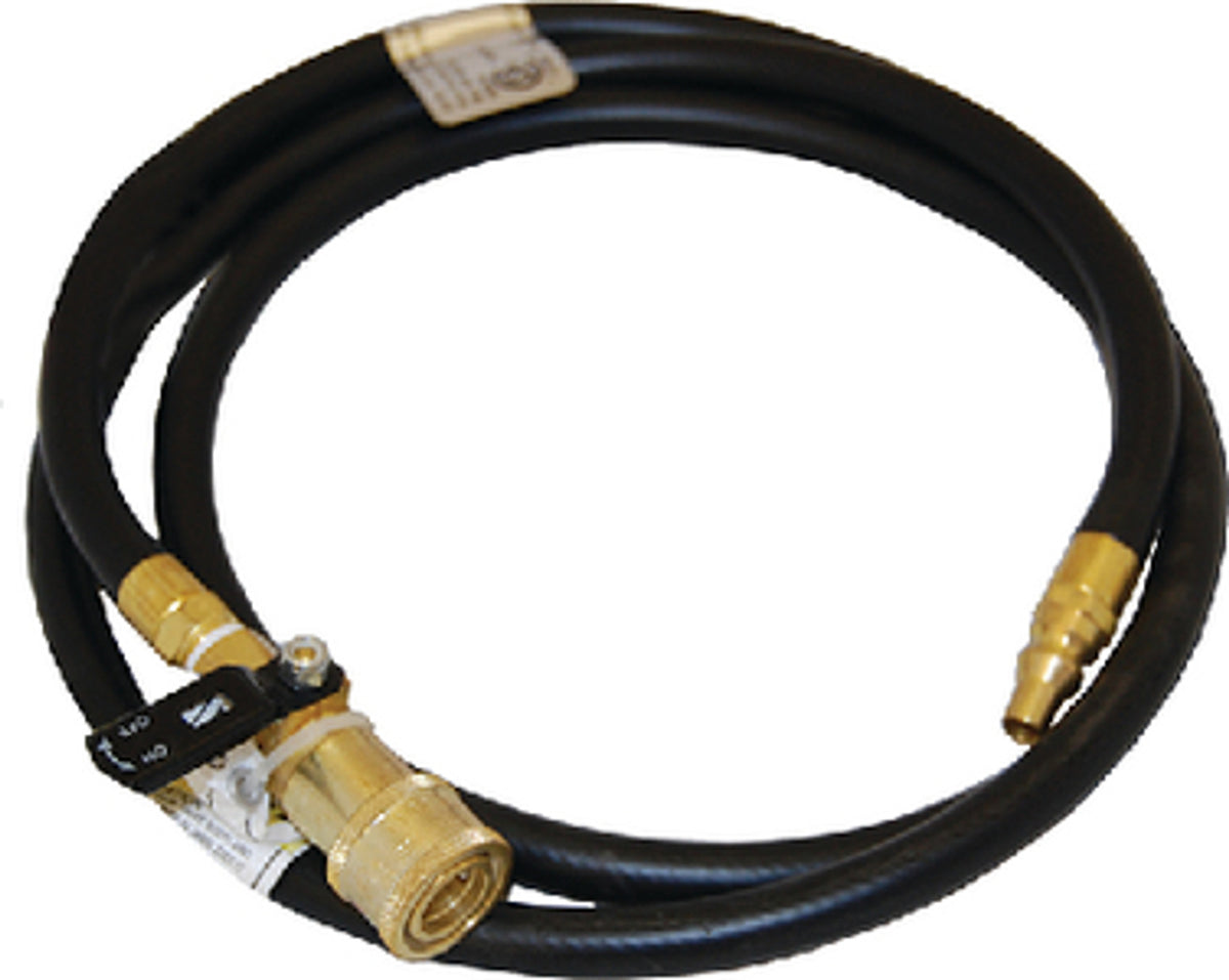 Marshall Excelsior MER14TCQDMP-72P Quick Disconnect LP Hose - 72", Female QD x 1/4" QD Nipple