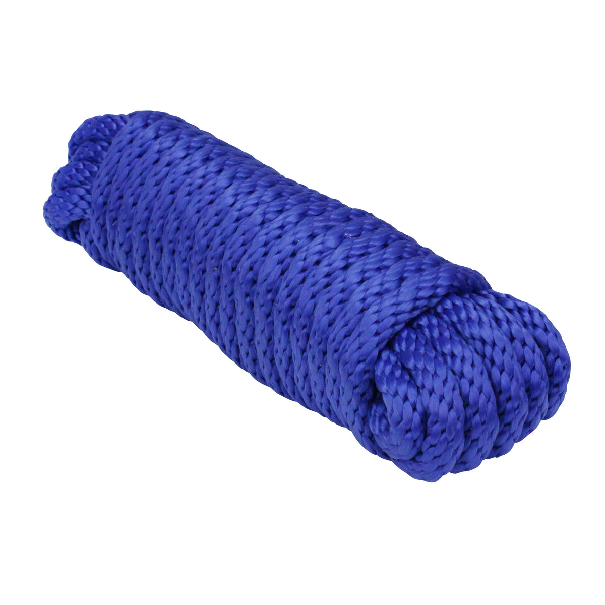 Extreme Max 3008.0055 Solid Braid MFP Utility Rope - 1/4" x 50', Blue