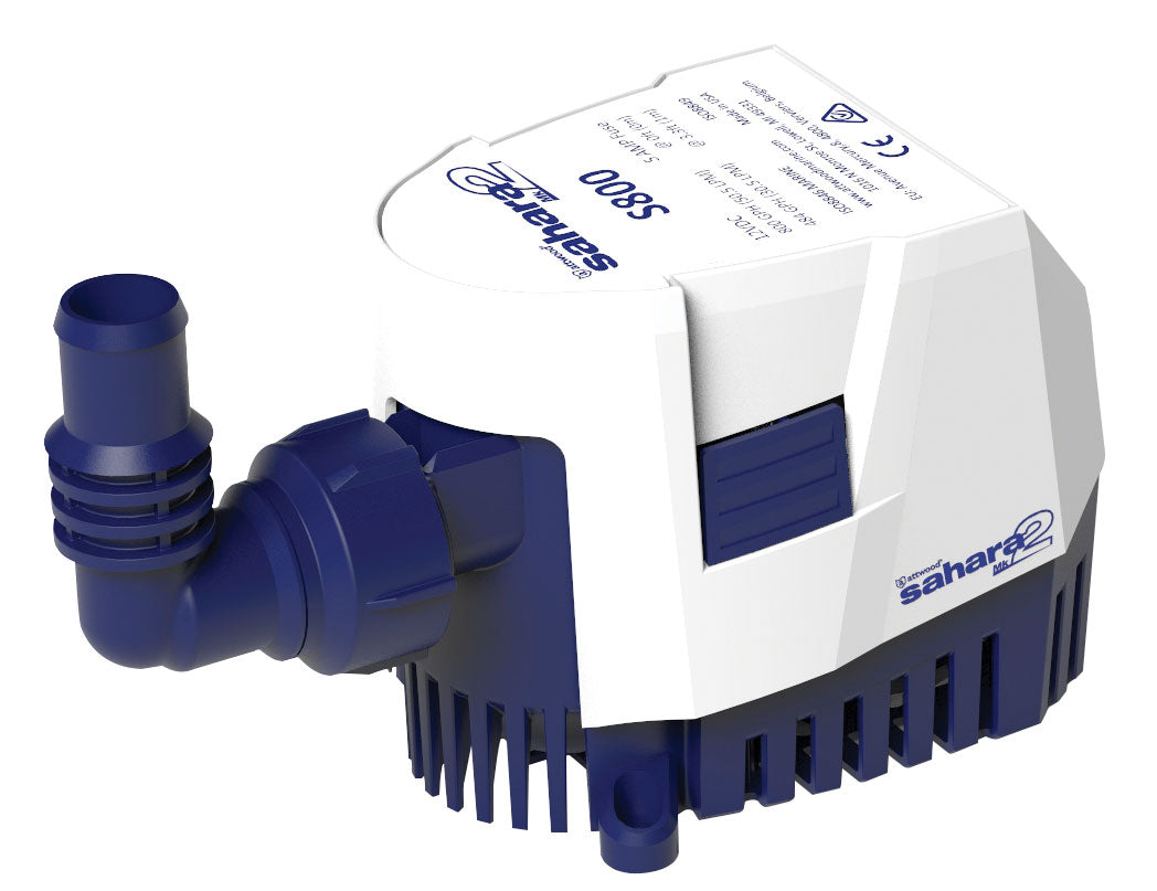 Attwood Pompa Di Sentina Automatica Sahara MK2 - 800 GPH, 12 Volt, Per Barche - Foto 4