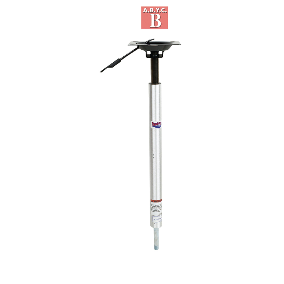 Attwood 3004 Lock'N-Pin 3/4" Adjustable Power Pedestal w/Integral Seat Mount - 14" to 17", Non-Threaded