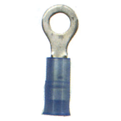 Ancor 220216 Nylon Ring Terminal - 16-14, 3/8", Blue, Pack of 100