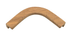 Whitecap 60841 Teak 5/8"H x 7/8"W Cap Molding