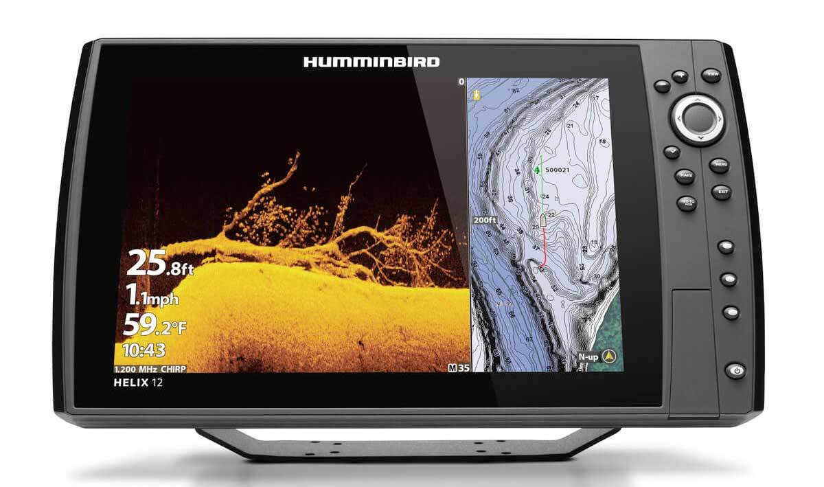 Humminbird 411440-1CHO HELIX 12 CHIRP MEGA DI+ GPS G4N CHO Fish Finder