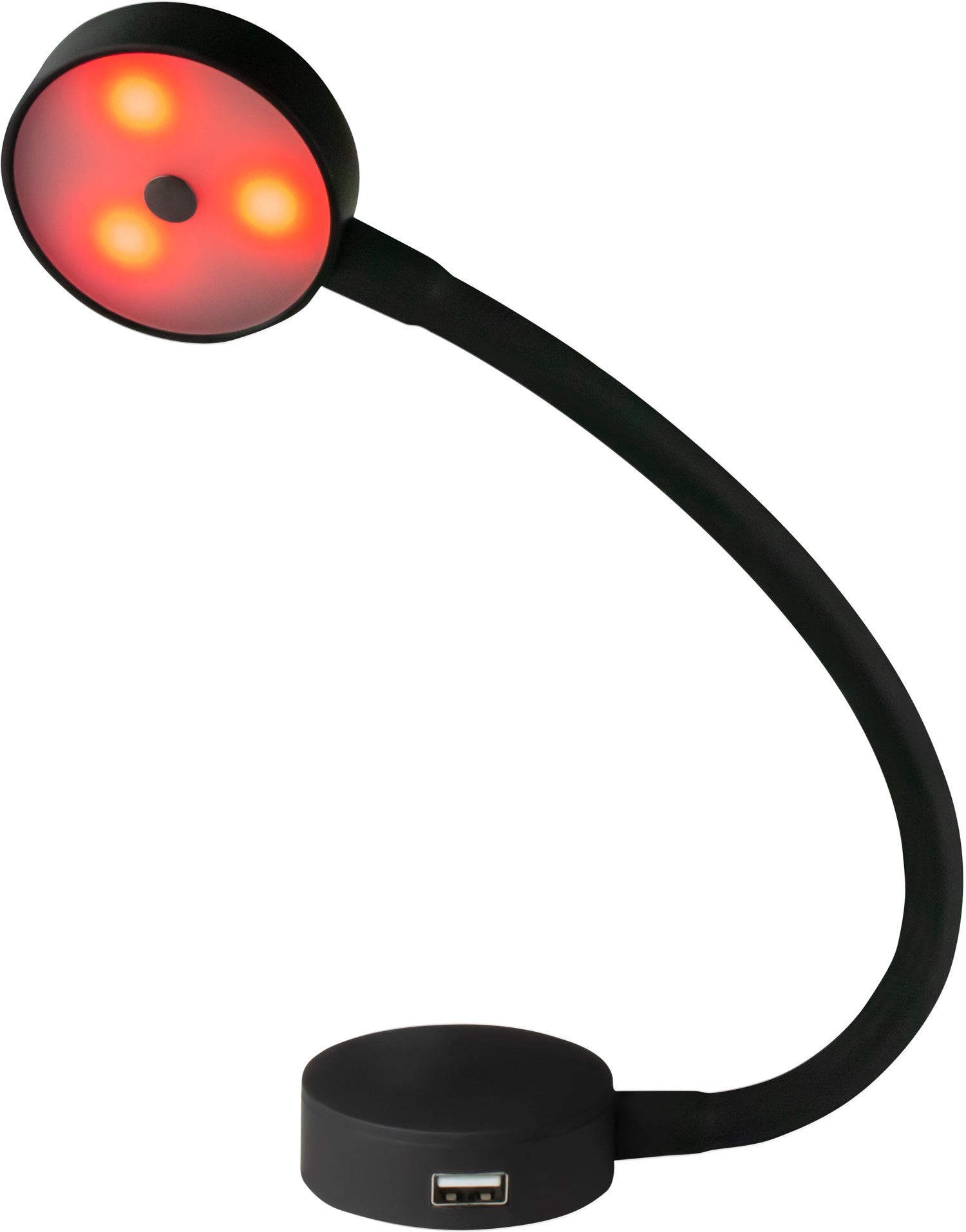 Sea-Dog 404939-3 Flex-Neck Lamp with Red Night Light & USB Socket