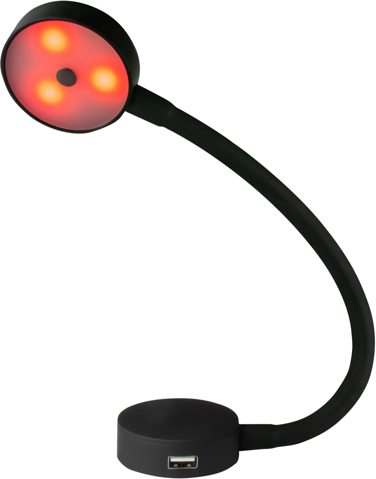 Sea-Dog 404939-3 Flex-Neck Lamp with Red Night Light & USB Socket
