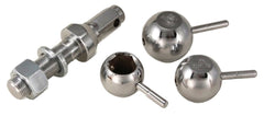 TRIMAX TMB335 Interchangeable Hitch Ball Set with 1-7/8", 2", and 2-5/16" Balls
