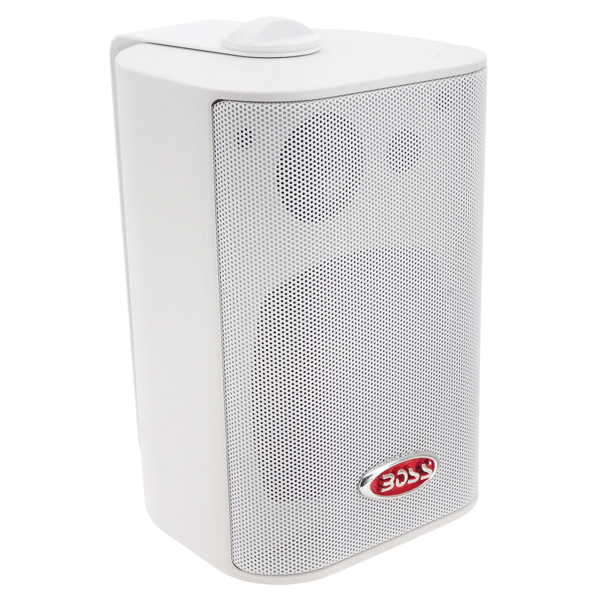 Boss Audio Systems MR4.3W 3-Way 200W Marine Box Speakers - 4", White Pair