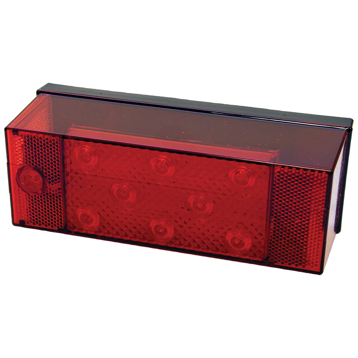 Peterson V856L LED Over 80" Wide Submersible Combination Tail Light - LH with License Light