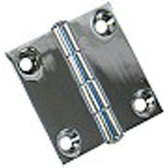Whitecap S-1497C Chrome Plated Zamac Butt Hinge - 2" x 2"