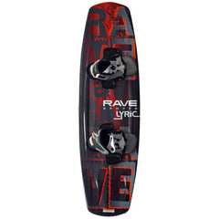 Rave Sports 02395 Lyric Red Wakeboard with RAVE Boots