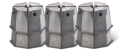 Stromberg Carlson JBP-712.6 Base Pad Extreme - 7" Height, 6000 lbs. Capacity, Pack of 6