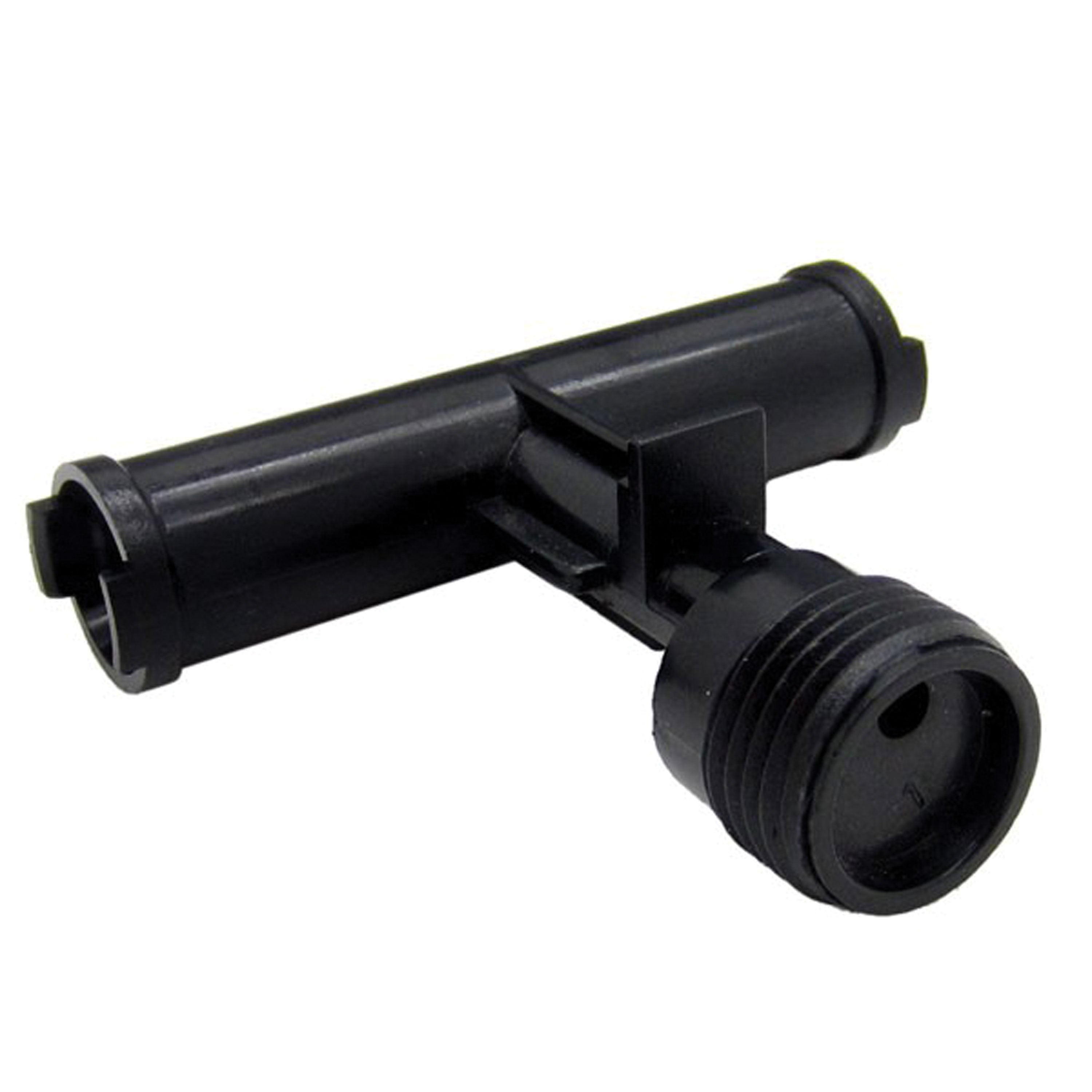 Dura Faucet RV Shower Diverter Tee - Black