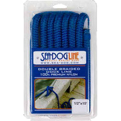Sea-Dog 302112600NV Premium Double Braided Nylon Bulk Cordage - 1/2" x 600', Navy